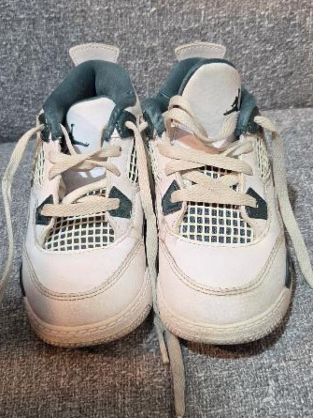 Nike Air Jordan 4 Retro "Oxidized Green" Toddler Sneakers